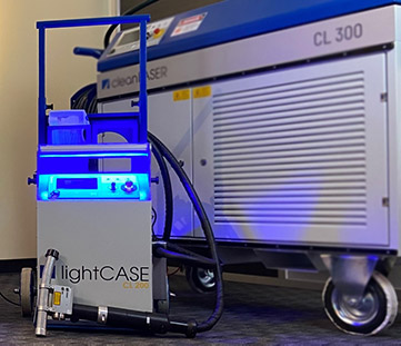 CL200g — Low Power laser cleaning system by Adapt Laser